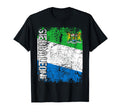 Sierra Leone Flag Distressed Sierra Leone T-Shirt - Graphic Print Men Women - T-Shirt, Sweatshirt, Hoodie
