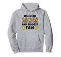 Proud Mom And Biggest Fan Softball Hoodie - Streetwear Style Men Women - T-Shirt, Sweatshirt, Hoodie