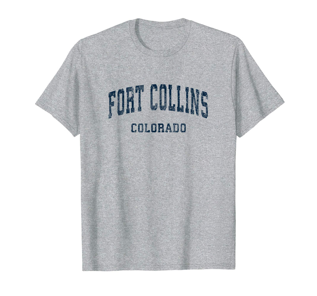 Fort Collins Colorado Co Varsity Sports T-Shirt - Graphic Print Men Women - T-Shirt, Sweatshirt, Hoodie