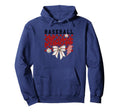 Baseball Mama Checkered Daisy Lightning Hoodie - Custom Art Print Unisex - T-Shirt, Sweatshirt, Hoodie