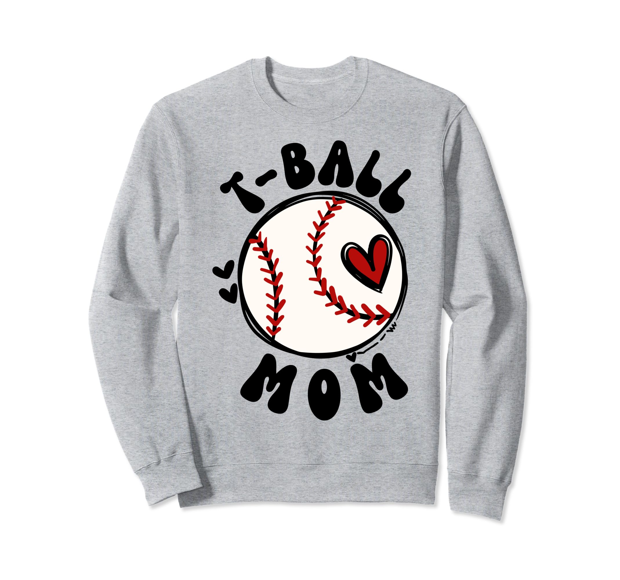 T Ball Mama Baseball Tball Mom Sweatshirt - Fun Novelty Design for Adults - T-Shirt, Sweatshirt, Hoodie