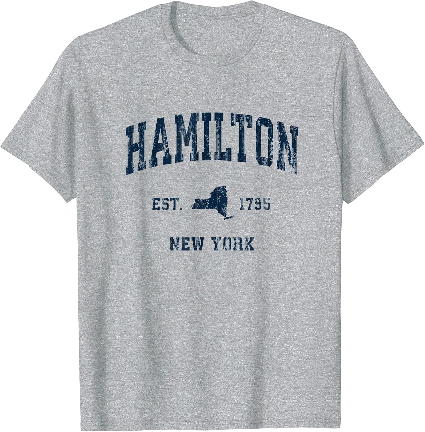 Hamilton NY Retro Gifts - Adult & Kids T-Shirts, Sweatshirts & Hoodies apparel design preview 1