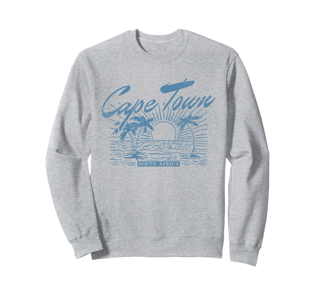 Cape Town South Africa Distressed Sweatshirt - Unique Graphic for Adults - T-Shirt, Sweatshirt, Hoodie