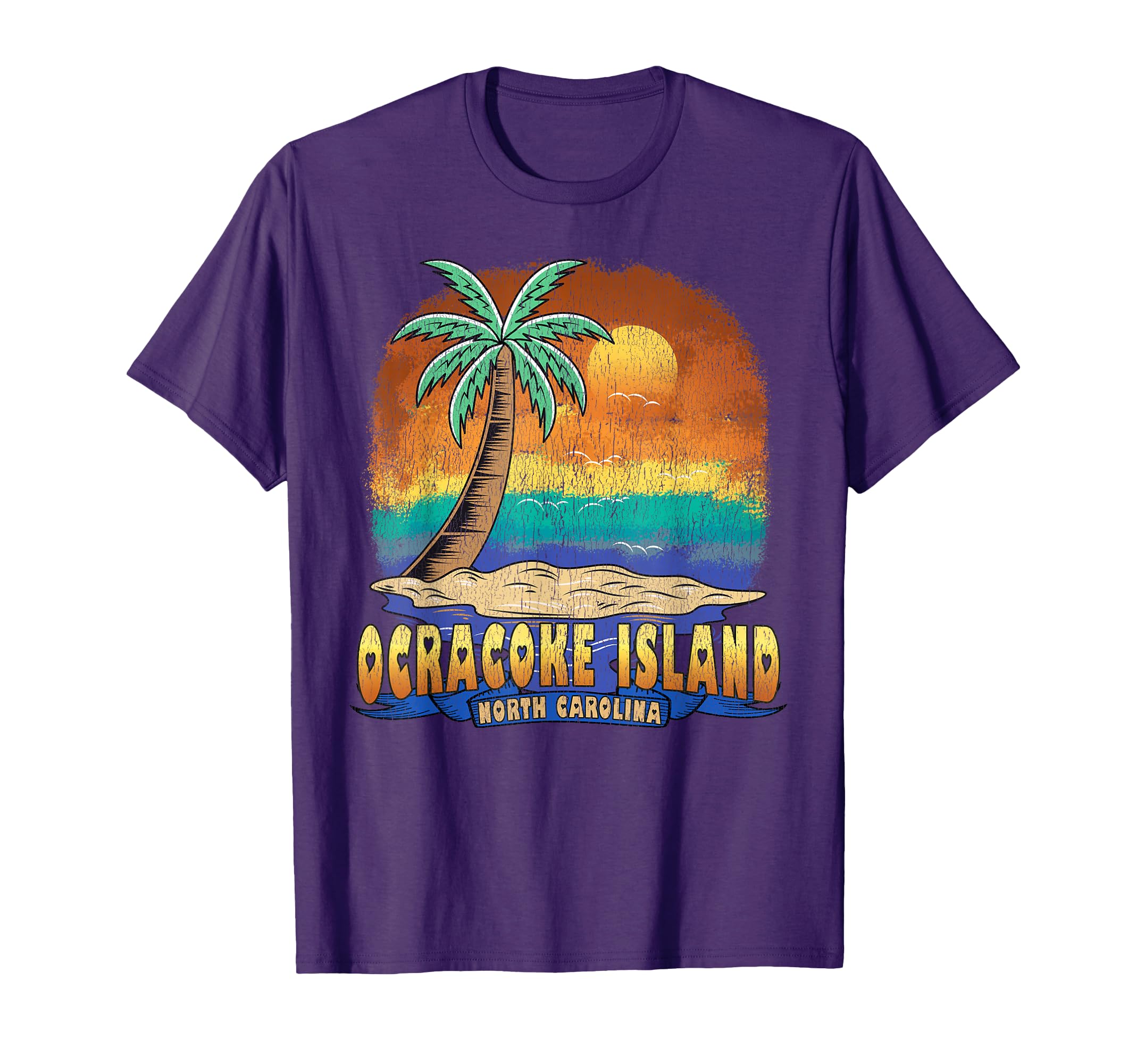 Ocracoke Island North Carolina T-Shirt - Minimalist Print Men Women - T-Shirt, Sweatshirt, Hoodie