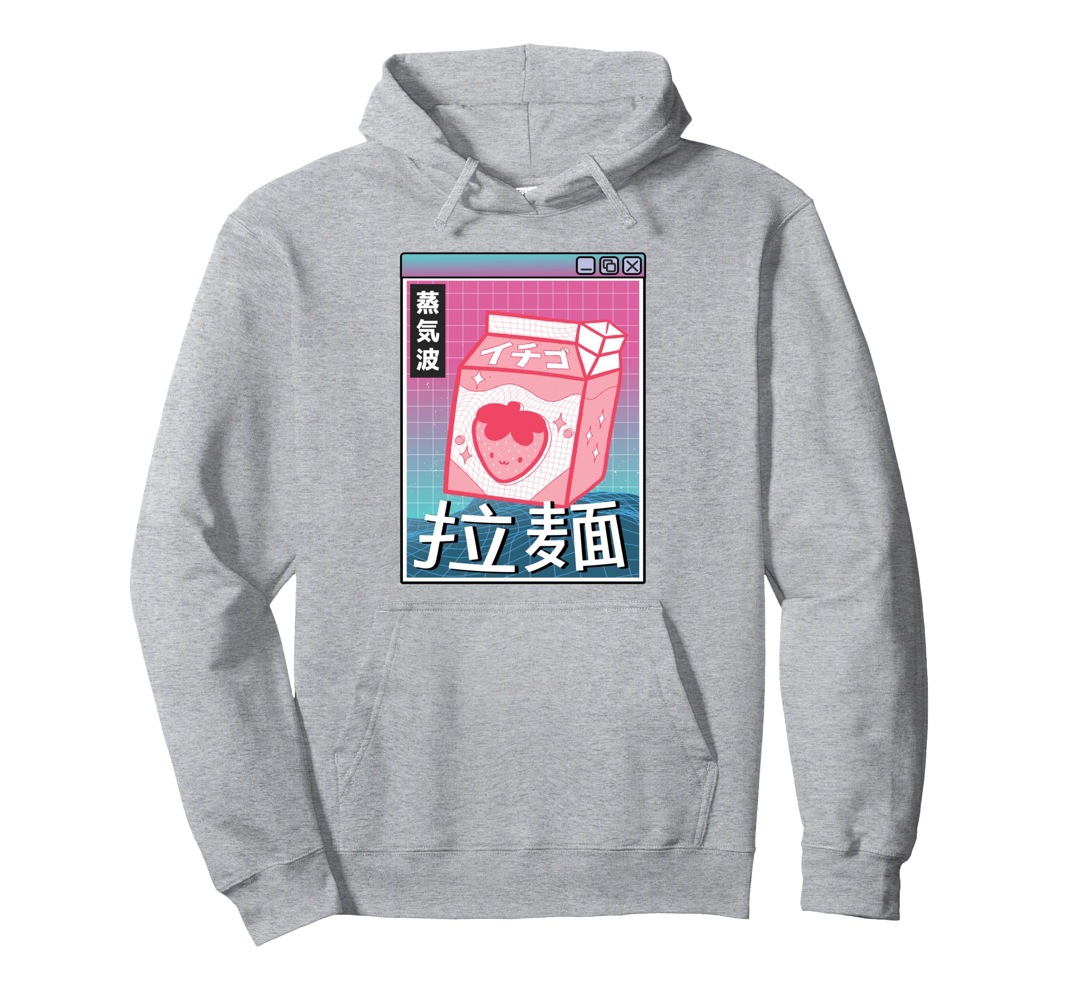 Strawberry Milk Digital Japan Otaku Hoodie - Graphic Print Men Women - T-Shirt, Sweatshirt, Hoodie