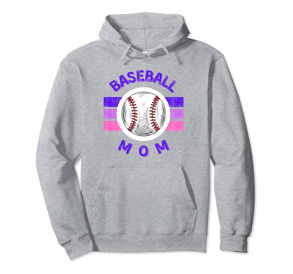 Baseball Mom Mothers Day Sports Mom Hoodie - Trendy Graphic Men Women - T-Shirt, Sweatshirt, Hoodie