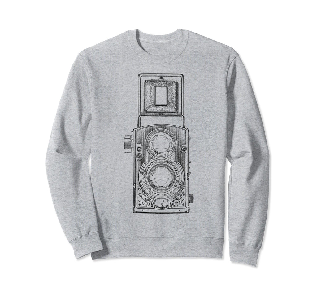 Twin Lens Reflex Camera Sweatshirt - Fun Novelty Design Men Women - T-Shirt, Sweatshirt, Hoodie