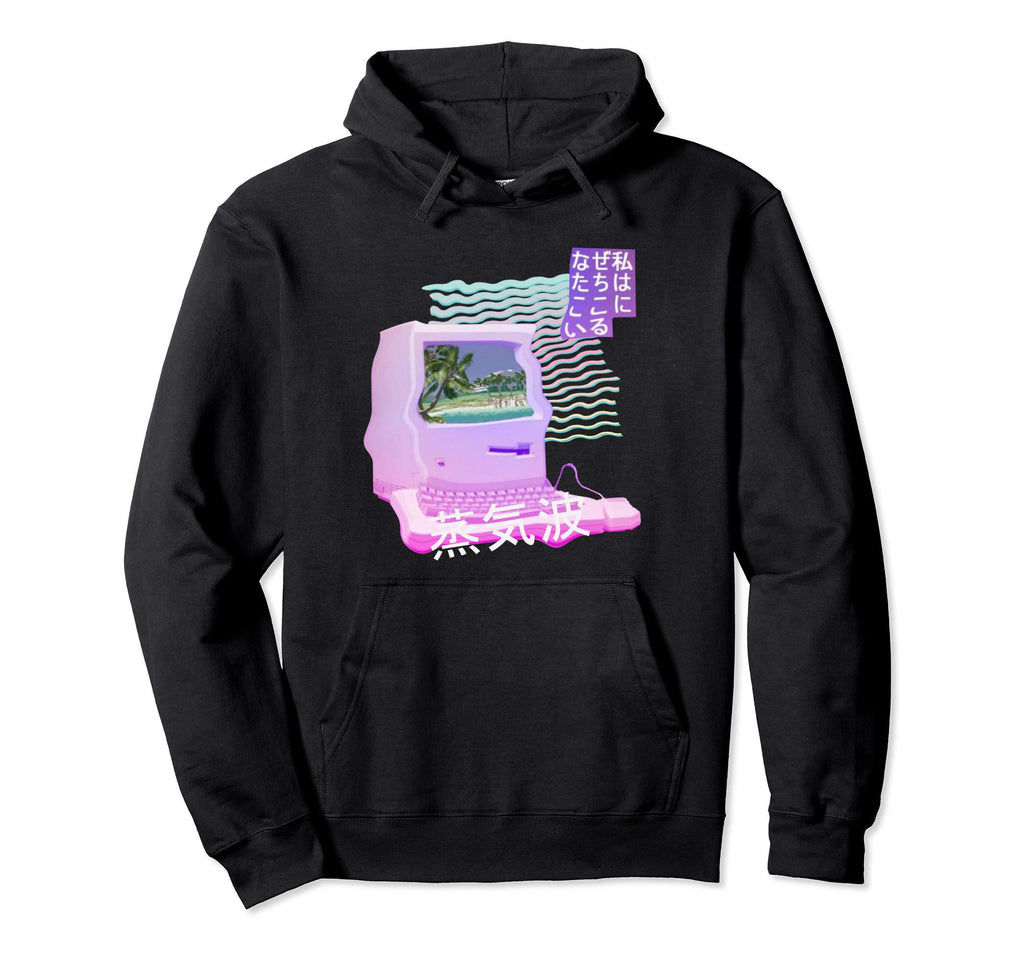 V P O R W V E Aesthetic Vaporwave Hoodie - Custom Art Print Men Women - T-Shirt, Sweatshirt, Hoodie