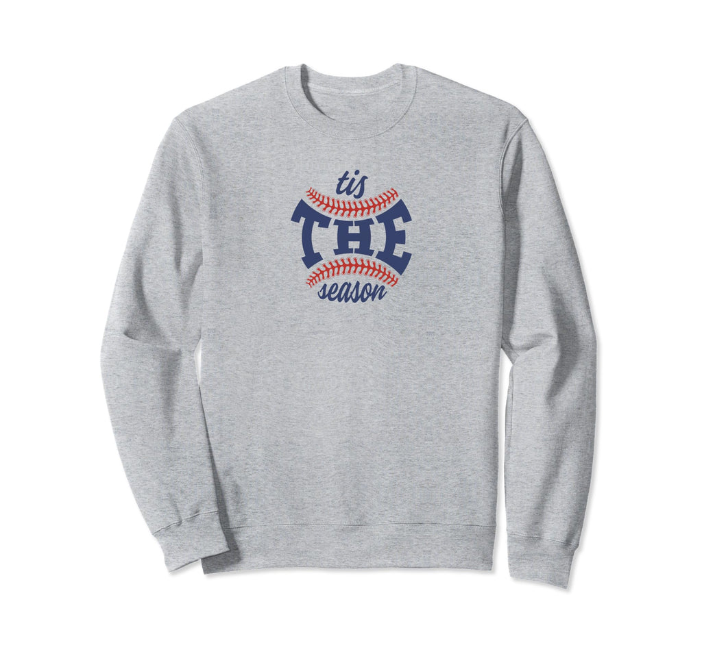 Tis Season Baseball Mom Sweatshirt - Minimalist Print Unisex - T-Shirt, Sweatshirt, Hoodie