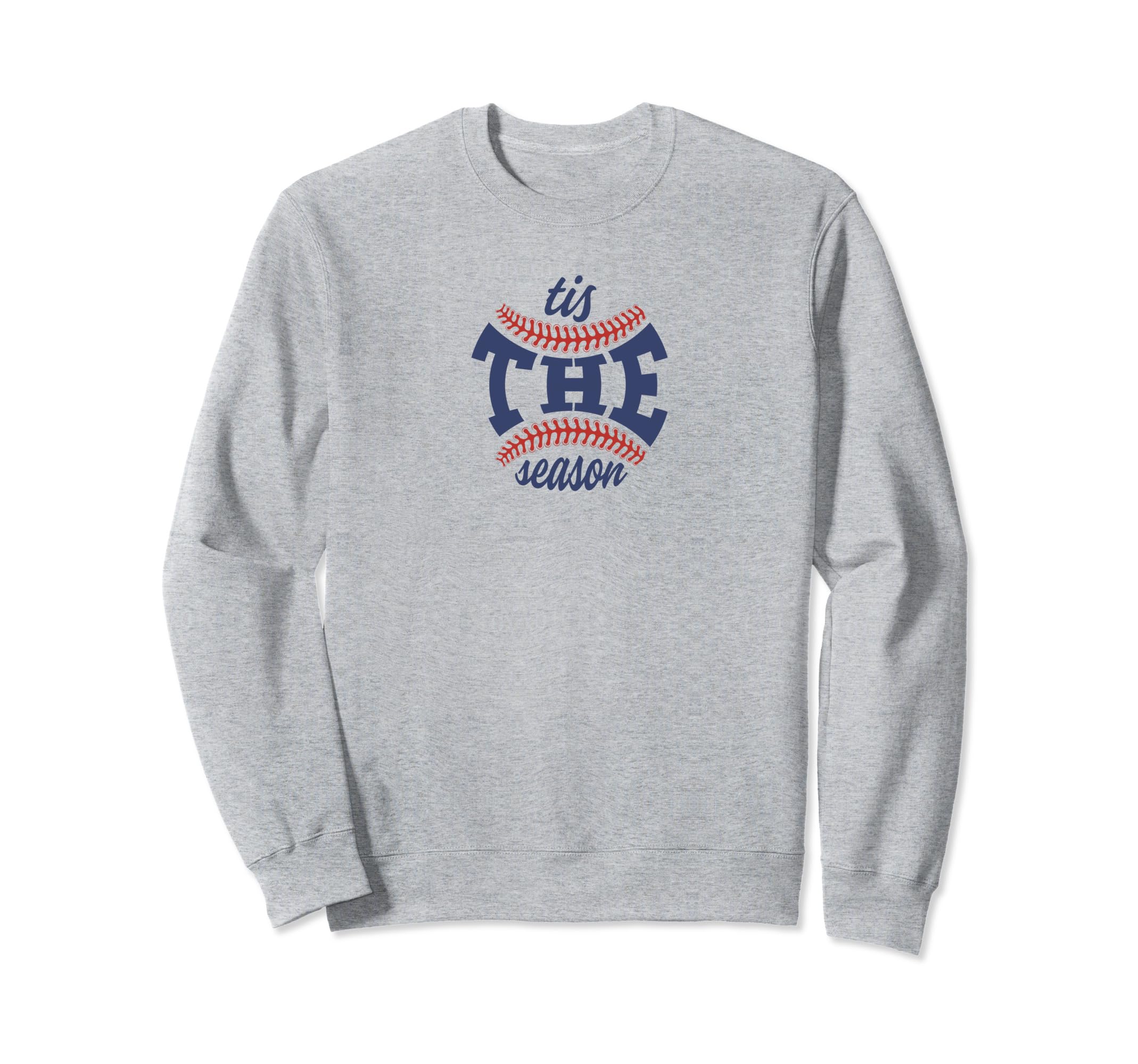 Tis Season Baseball Mom Sweatshirt - Minimalist Print Unisex - T-Shirt, Sweatshirt, Hoodie