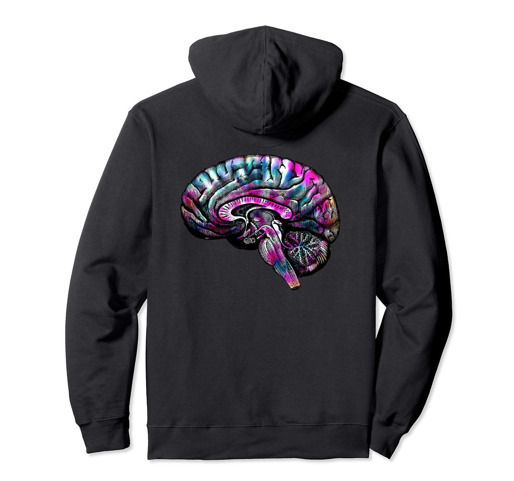 Psychedelic Art Creative Tie Dye Human Hoodie - Streetwear Style Unisex - T-Shirt, Sweatshirt, Hoodie