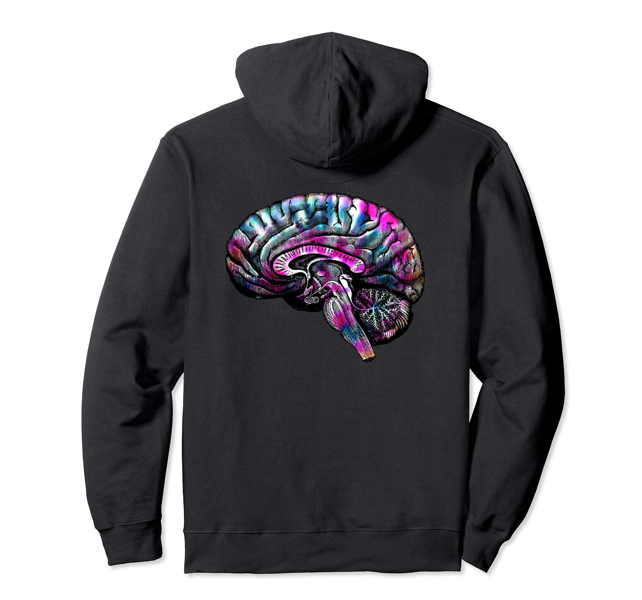 Psychedelic Art Creative Tie Dye Human Hoodie - Streetwear Style Unisex - T-Shirt, Sweatshirt, Hoodie
