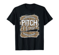 Baseball Womens Leopard Pattern T-Shirt - Fun Novelty Design Unisex - T-Shirt, Sweatshirt, Hoodie