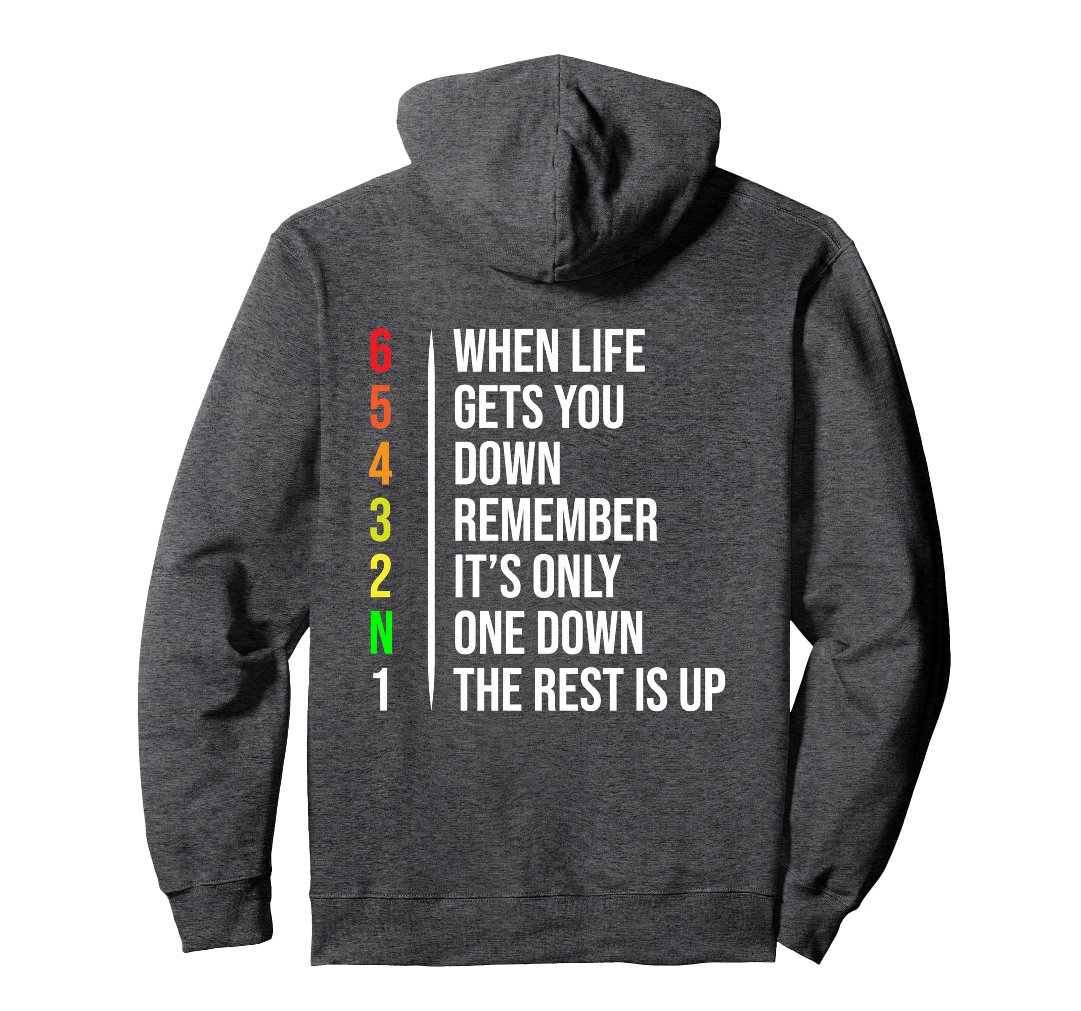 Motorbike Motorcycle Gears When Life Gets Hoodie - Streetwear Style Unisex - T-Shirt, Sweatshirt, Hoodie