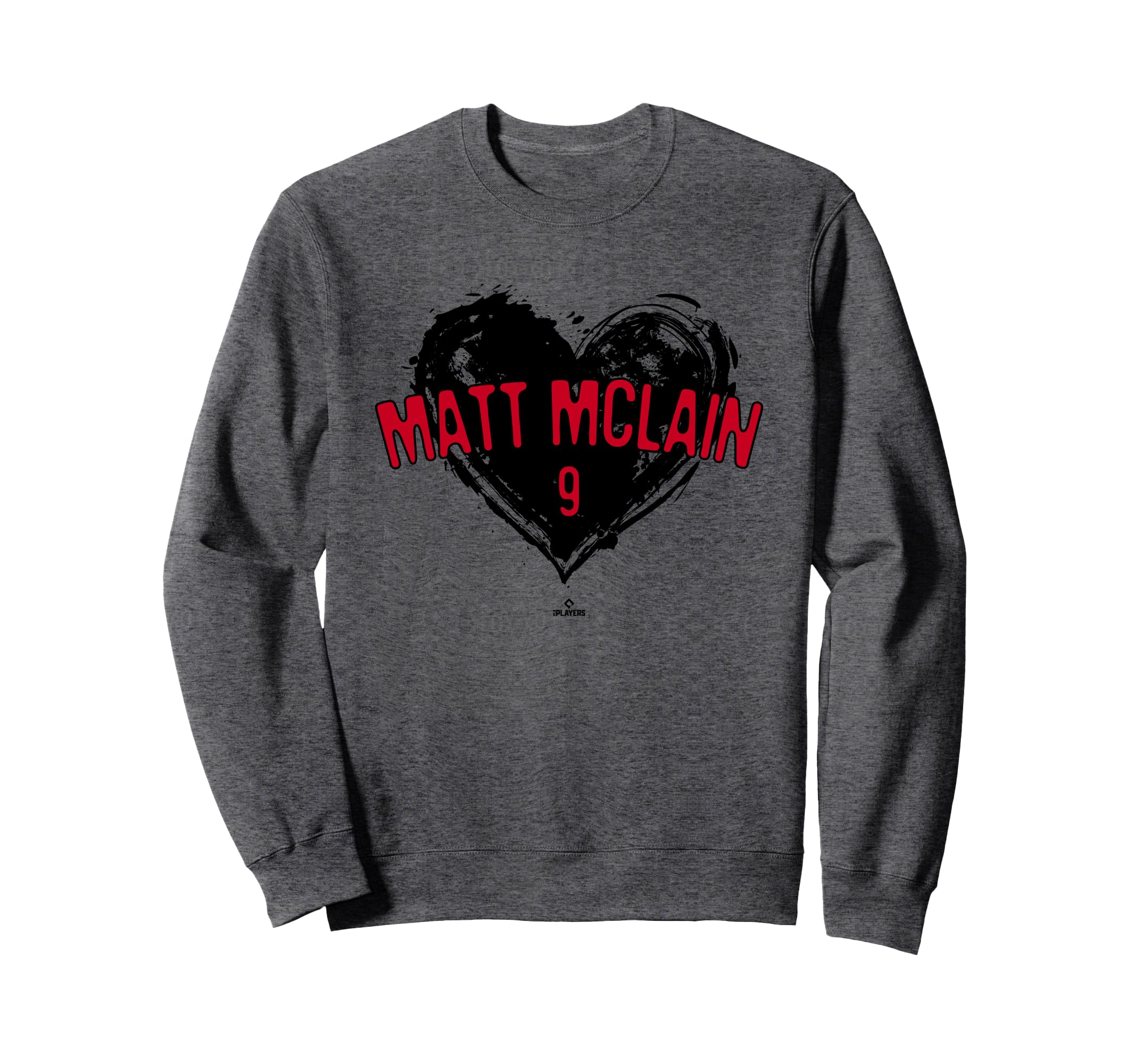 Distressed Heart Matt Mclain Sweatshirt - Streetwear Style for Adults - T-Shirt, Sweatshirt, Hoodie