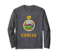 Kansas Flag Shirts Kansas Home T Shirts T-Shirt - Trendy Graphic Men Women - T-Shirt, Sweatshirt, Hoodie