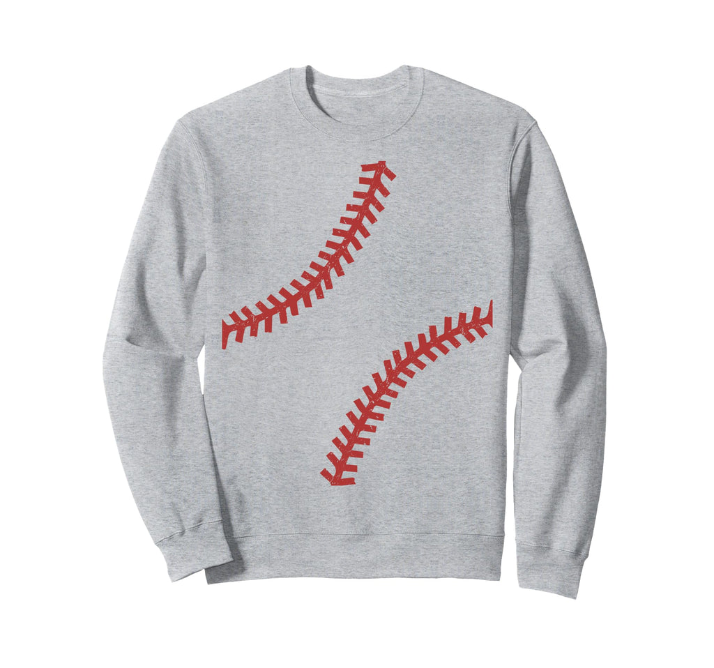 Baseball Or Softball Seams Funny Sweatshirt - Fun Novelty Design Men Women - T-Shirt, Sweatshirt, Hoodie