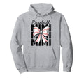 Baseball Mimi Coquette Bow Baseball Lover Hoodie - Graphic Print Men Women - T-Shirt, Sweatshirt, Hoodie