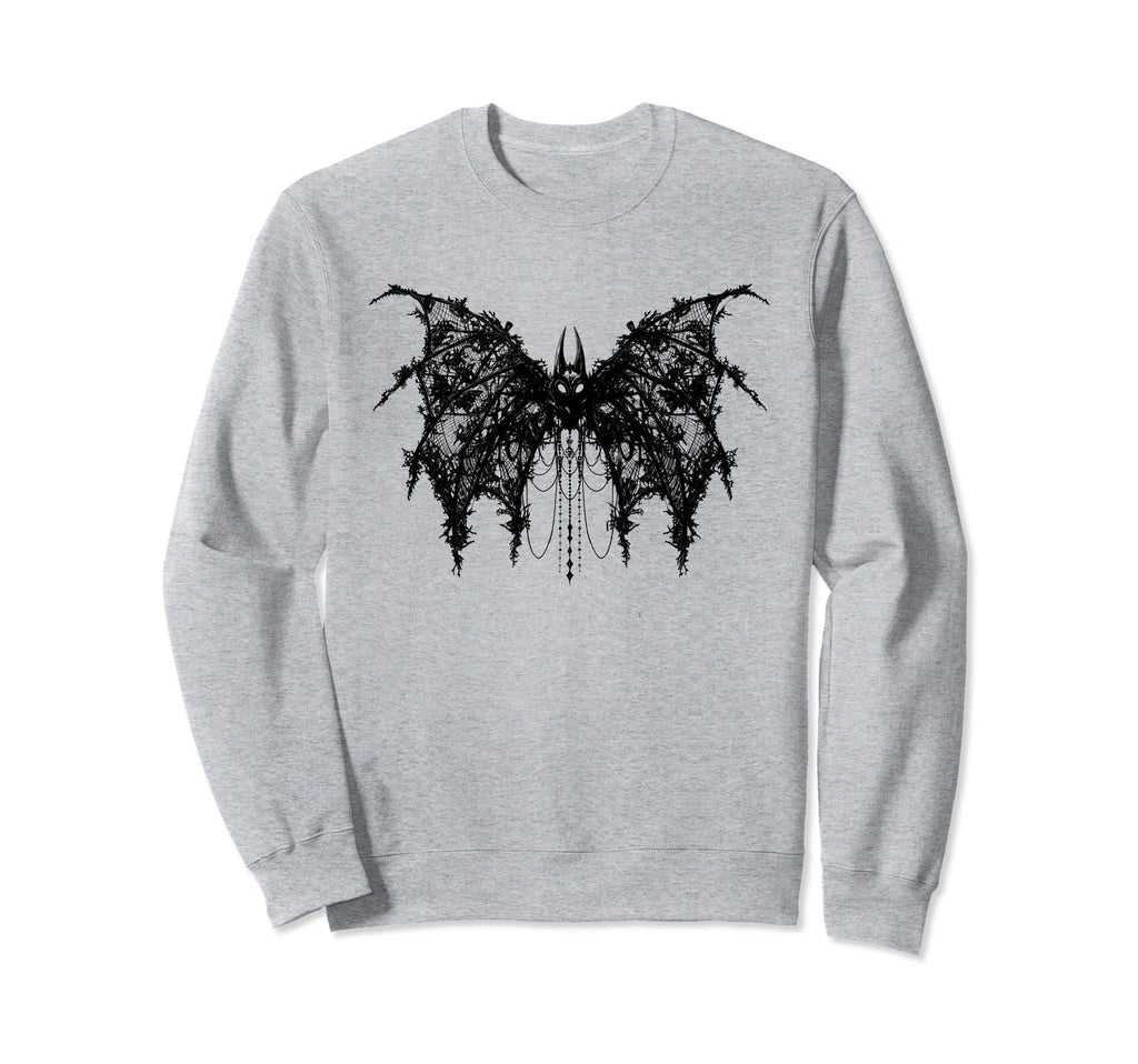 Bat Coquette Bow Halloween Bow Coquette Sweatshirt - Trendy Graphic Unisex - T-Shirt, Sweatshirt, Hoodie