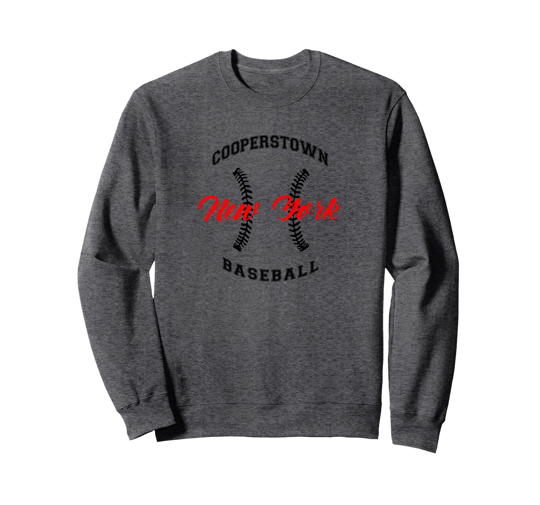 Cooperstown New York Baseball Sweatshirt - Trendy Graphic for Adults - T-Shirt, Sweatshirt, Hoodie