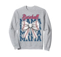 Baseball Coquette Mama Coquette Bow Sweatshirt - Trendy Graphic Unisex - T-Shirt, Sweatshirt, Hoodie