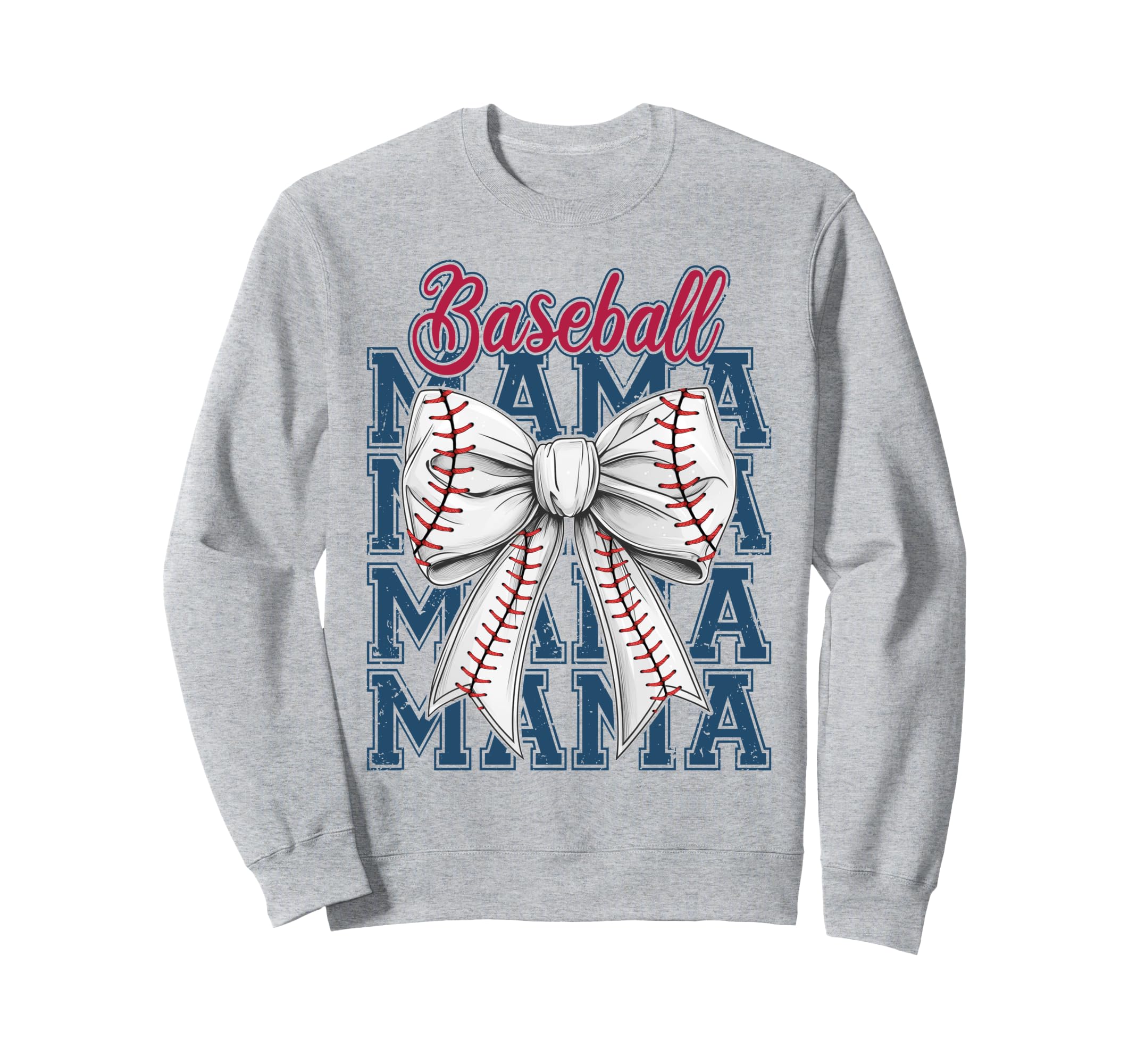 Baseball Coquette Mama Coquette Bow Sweatshirt - Trendy Graphic Unisex - T-Shirt, Sweatshirt, Hoodie