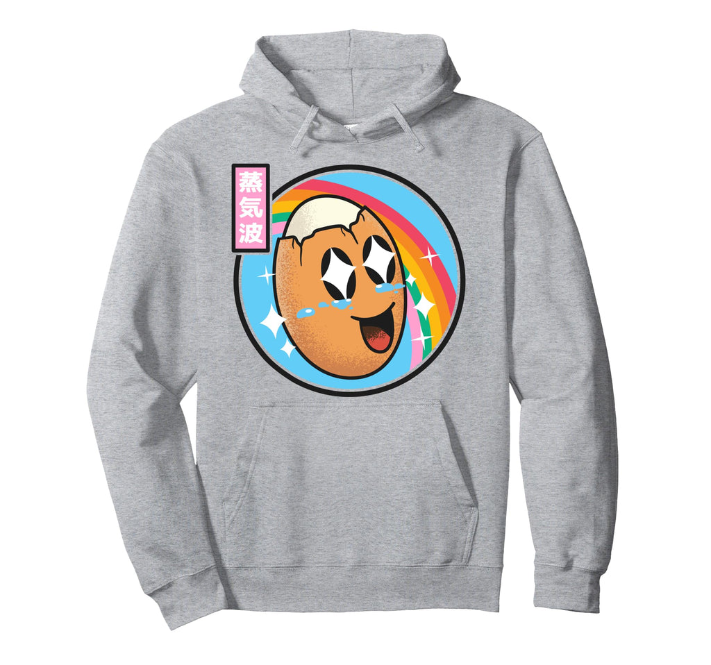 Happy Egg Pastel 80S Japan Otaku Hoodie - Streetwear Style Unisex - T-Shirt, Sweatshirt, Hoodie