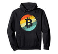 Bitcoin Cryptocurrency Distressed Hoodie - Trendy Graphic Unisex - T-Shirt, Sweatshirt, Hoodie