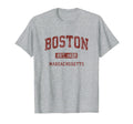 Boston Massachusetts Ma Athletic Sports T-Shirt - Graphic Print Unisex - T-Shirt, Sweatshirt, Hoodie
