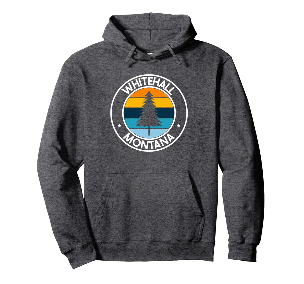 Whitehall Montana Mt Usa City Pride Sunset Hoodie - Graphic Print Men Women - T-Shirt, Sweatshirt, Hoodie