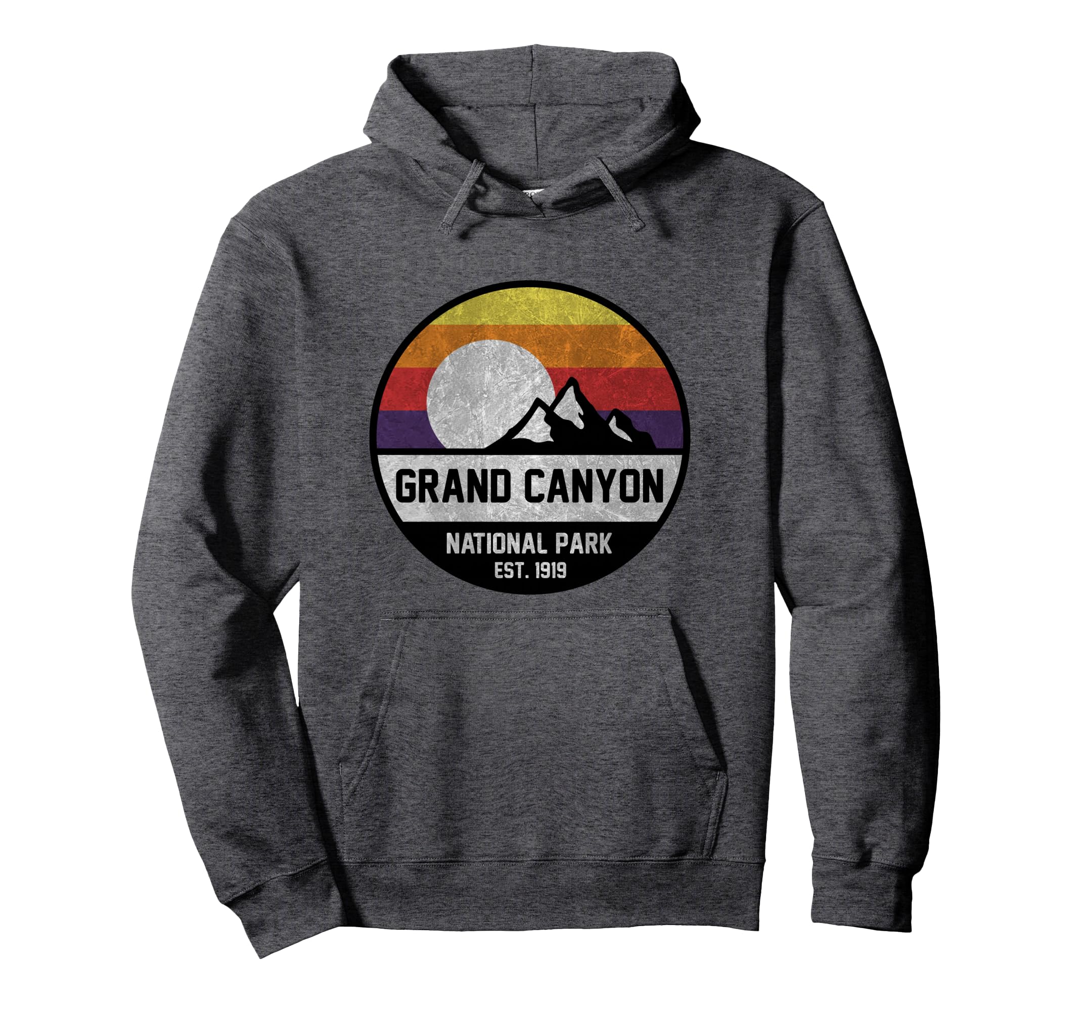 Grand Canyon National Park Mountain Hoodie - Custom Art Print for Adults - T-Shirt, Sweatshirt, Hoodie