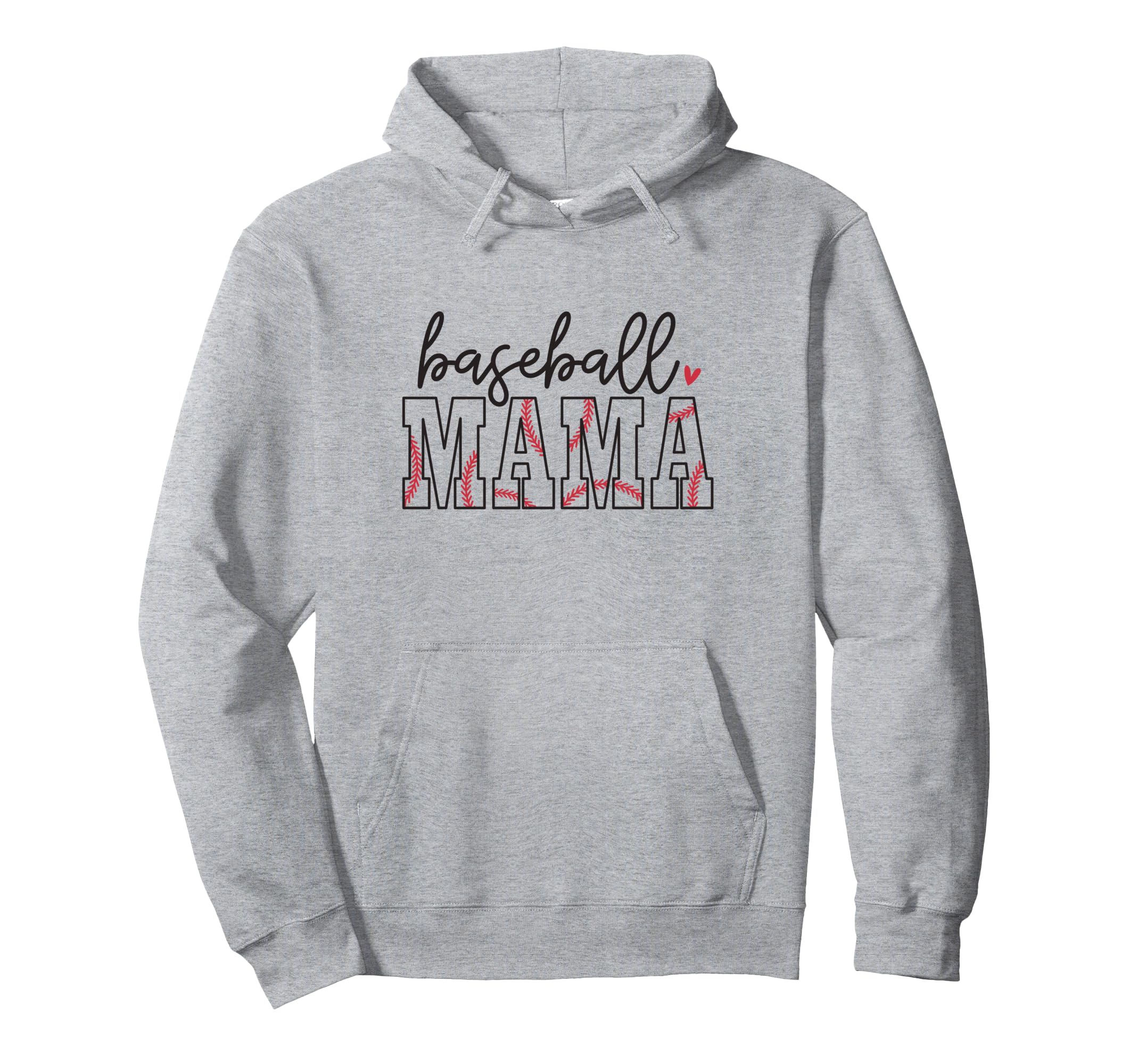 Baseball Mama Sports Moms Baseball Hoodie - Custom Art Print for Adults - T-Shirt, Sweatshirt, Hoodie