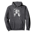 Western Horse Silhouette Horse Riding Hoodie - Unique Graphic Unisex - T-Shirt, Sweatshirt, Hoodie
