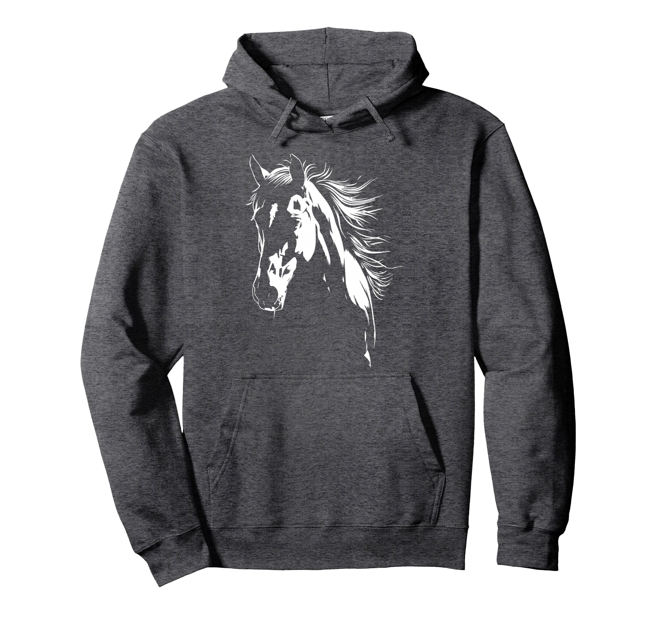 Western Horse Silhouette Horse Riding Hoodie - Unique Graphic Unisex - T-Shirt, Sweatshirt, Hoodie