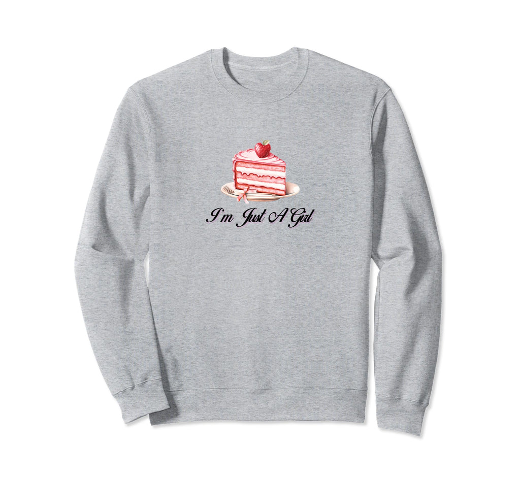 Im Just Coquette Cake Ribbon Sweatshirt - Casual Everyday Wear Unisex - T-Shirt, Sweatshirt, Hoodie