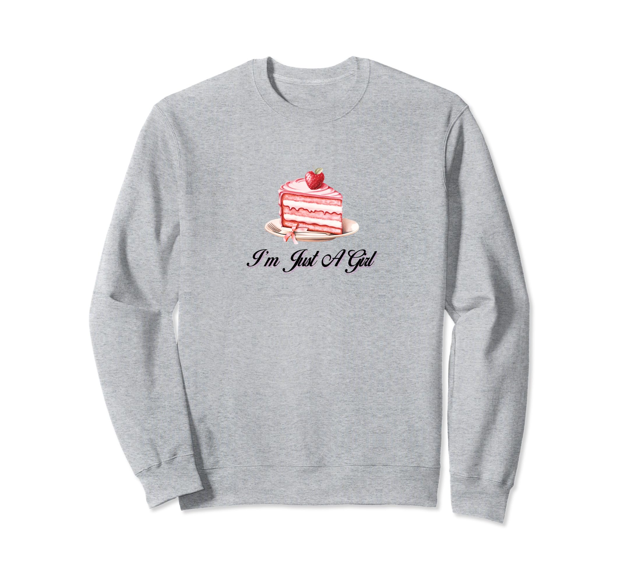Im Just Coquette Cake Ribbon Sweatshirt - Casual Everyday Wear Unisex - T-Shirt, Sweatshirt, Hoodie