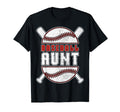 Baseball Aunt Baseball Player Baseball T-Shirt - Novelty Apparel Unisex - T-Shirt, Sweatshirt, Hoodie