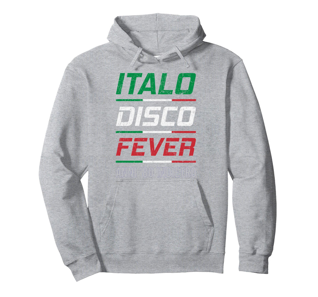 Italo Disco 80S Fever Indietro Hoodie - Graphic Print for Adults - T-Shirt, Sweatshirt, Hoodie