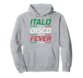 Italo Disco 80S Fever Indietro Hoodie - Graphic Print for Adults - T-Shirt, Sweatshirt, Hoodie