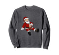 Santa Claus Eats Too Mutch Sweatshirt - Casual Everyday Wear Men Women - T-Shirt, Sweatshirt, Hoodie