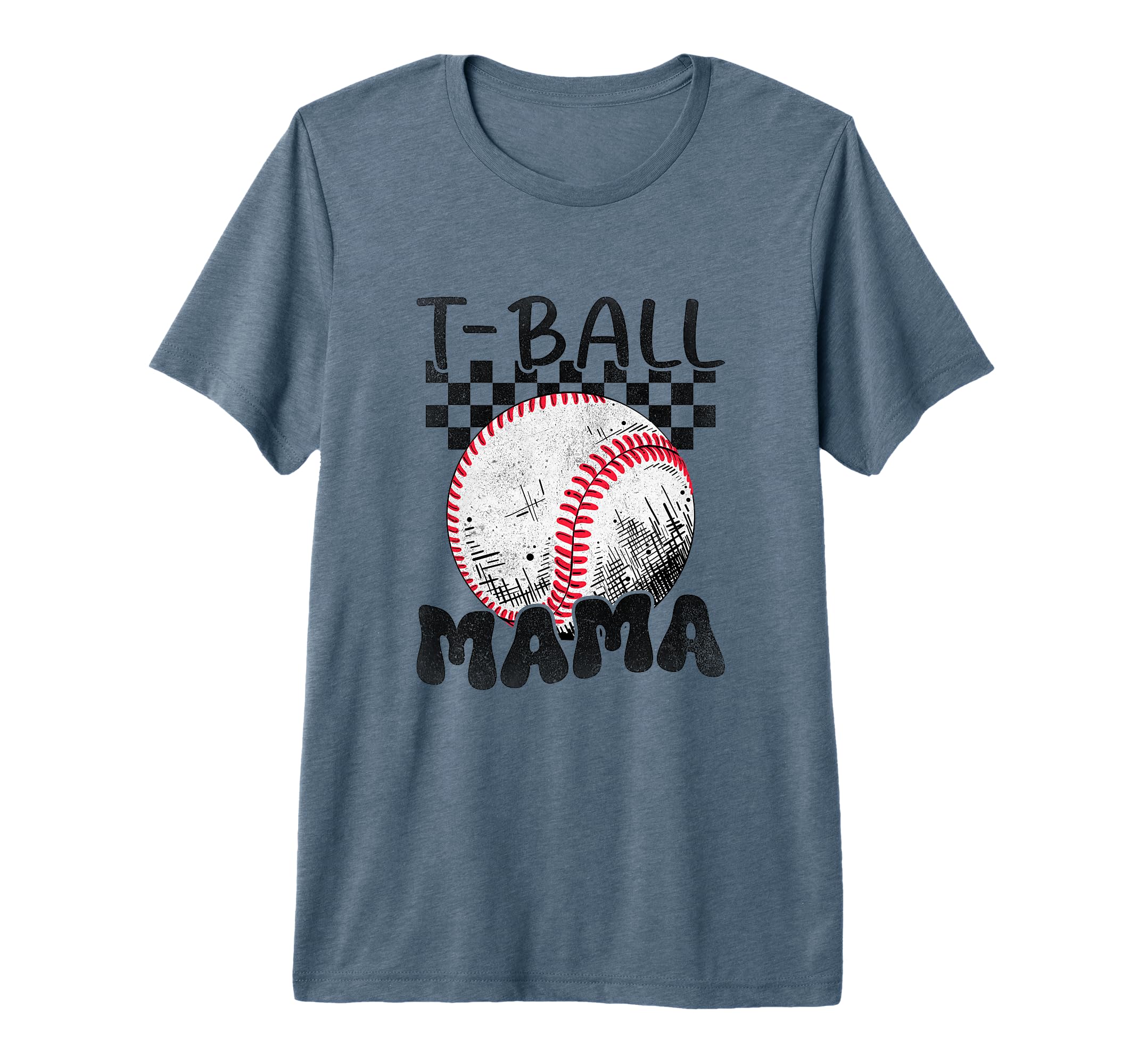 Funny T Ball Mom Softball Ball Mama T-Shirt - Minimalist Print Men Women - T-Shirt, Sweatshirt, Hoodie