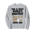 This Is What Baseball Mom Sweatshirt - Aesthetic Graphic for Adults - T-Shirt, Sweatshirt, Hoodie
