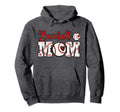Baseball Mom Sports Hoodie - Trendy Graphic Unisex - T-Shirt, Sweatshirt, Hoodie