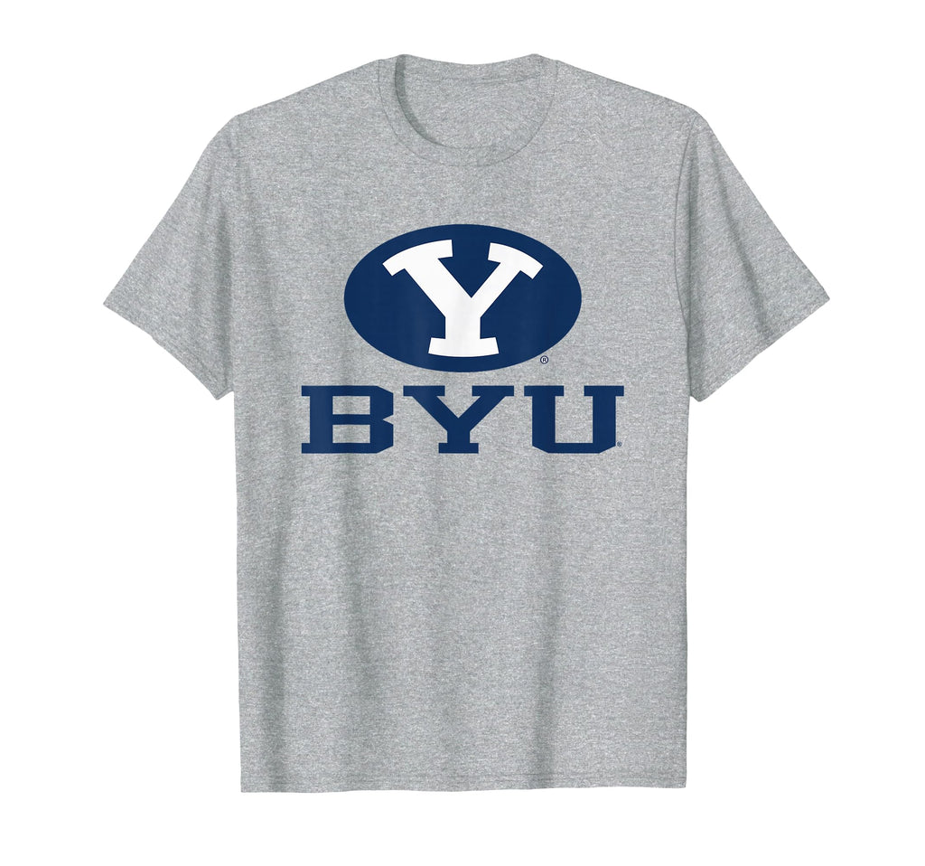 Byu Cougars Sportsmanship Gray T-Shirt - Custom Art Print for Adults - T-Shirt, Sweatshirt, Hoodie