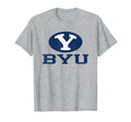 Byu Cougars Sportsmanship Gray T-Shirt - Custom Art Print for Adults - T-Shirt, Sweatshirt, Hoodie
