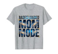 Bases Loaded Mom Mode Baseball T-Shirt - Trendy Graphic Unisex - T-Shirt, Sweatshirt, Hoodie