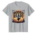 Rodeo Ready Western Cowboy Sunset T-Shirt - Casual Everyday Wear Unisex - T-Shirt, Sweatshirt, Hoodie