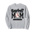 Baseball Mom Varsity Baseball Sweatshirt - Custom Art Print for Adults - T-Shirt, Sweatshirt, Hoodie