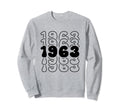 61 Year Old Groovy 61St Birthday Boho Sweatshirt - Graphic Print Unisex - T-Shirt, Sweatshirt, Hoodie