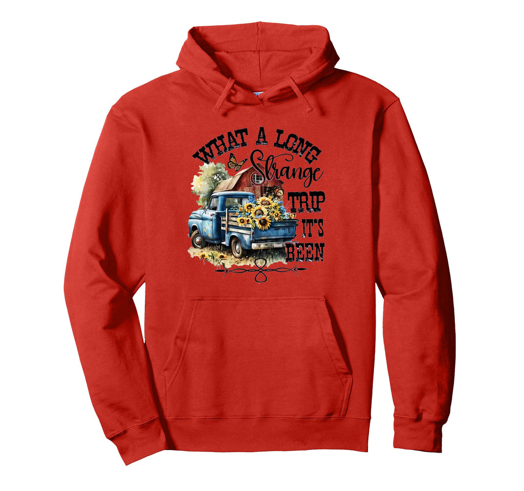 What Long Strange Trip Its Been Hoodie - Aesthetic Graphic for Adults - T-Shirt, Sweatshirt, Hoodie